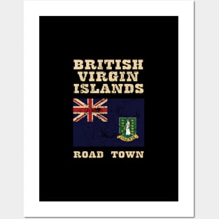 Flag of British Virgin Islands Posters and Art